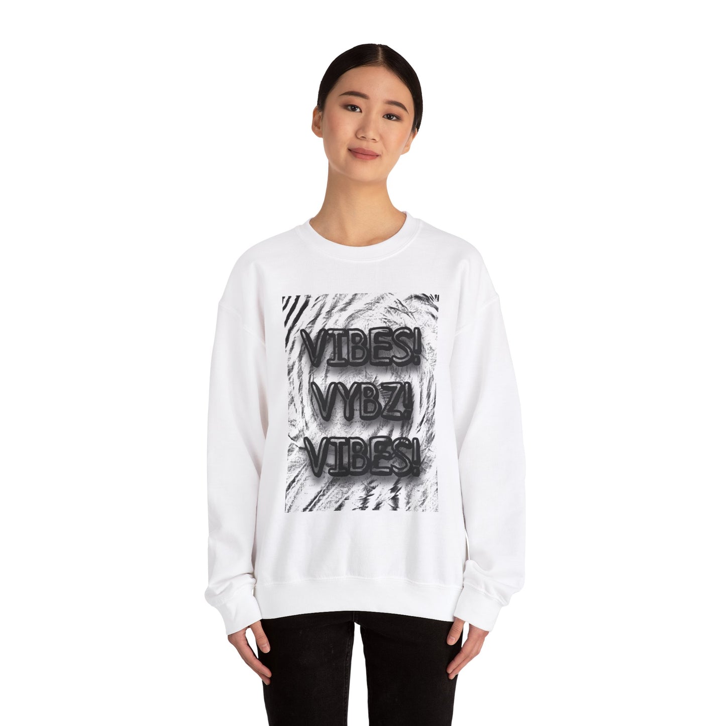 "Vibes" Unisex Heavy Blend™ Crewneck Sweatshirt