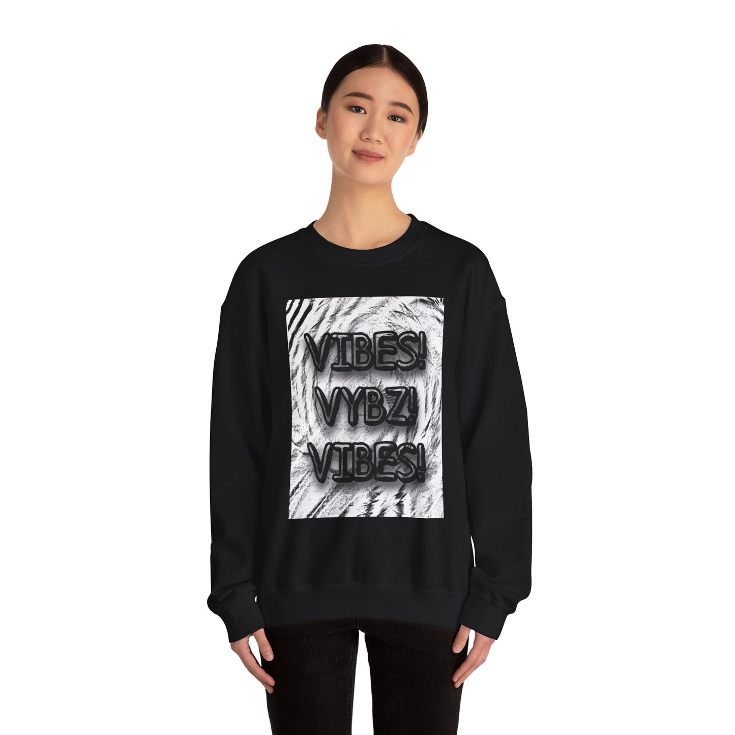 "Vibes" Unisex Heavy Blend™ Crewneck Sweatshirt