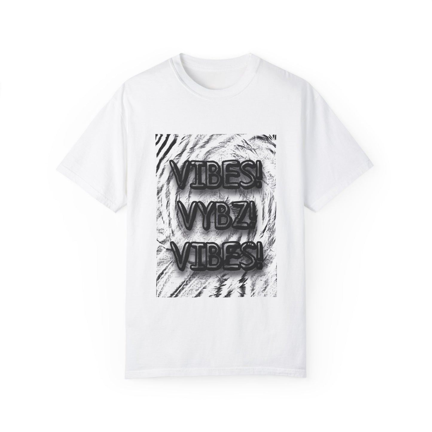 "Vibes" Unisex Garment-Dyed T-shirt