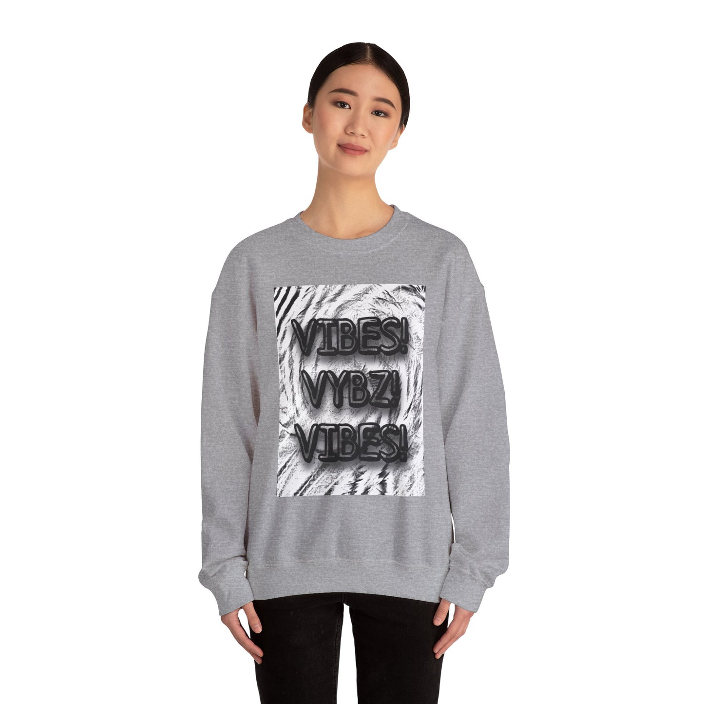 "Vibes" Unisex Heavy Blend™ Crewneck Sweatshirt