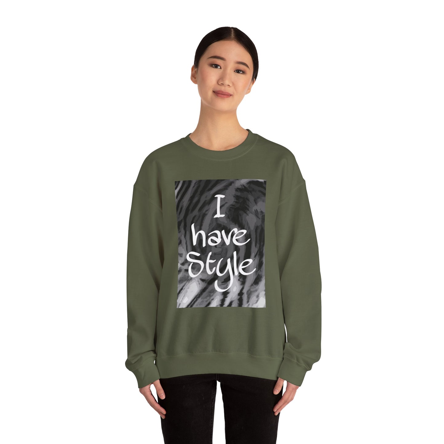 "I Have Style" Unisex Heavy Blend™ Crewneck Sweatshirt