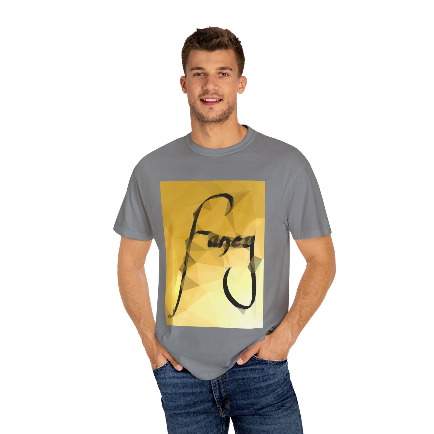 "Fancy" Unisex Garment-Dyed T-shirt