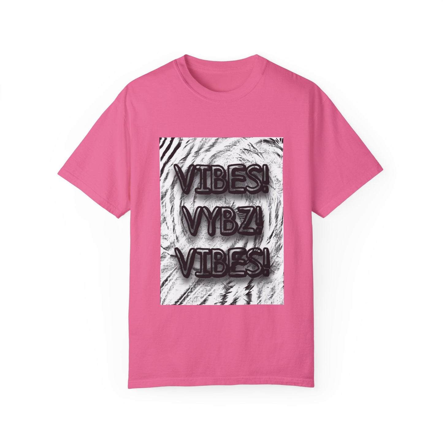 "Vibes" Unisex Garment-Dyed T-shirt