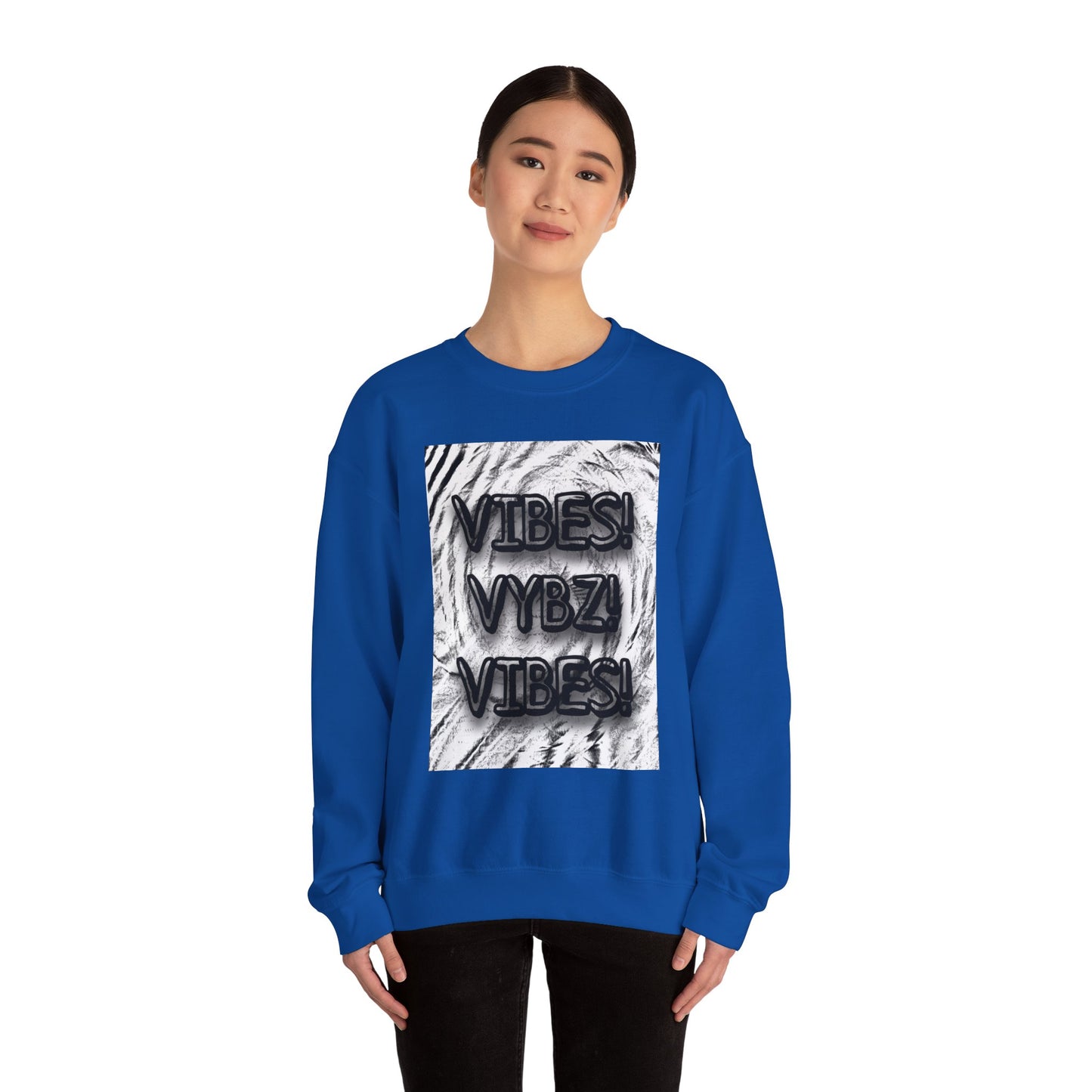 "Vibes" Unisex Heavy Blend™ Crewneck Sweatshirt