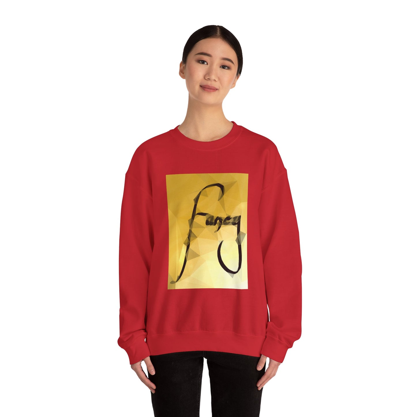 "Fancy" Unisex Heavy Blend™ Crewneck Sweatshirt