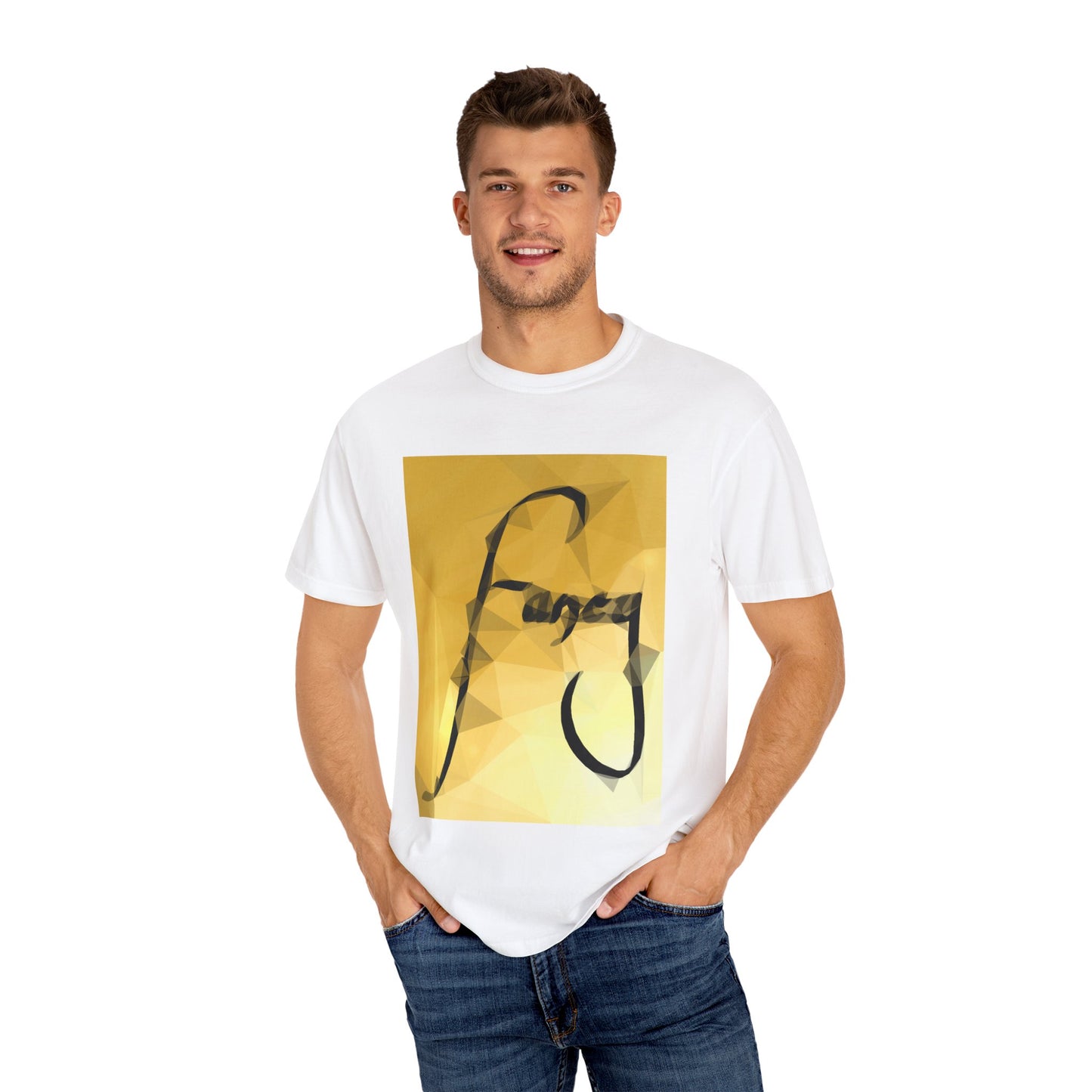 "Fancy" Unisex Garment-Dyed T-shirt