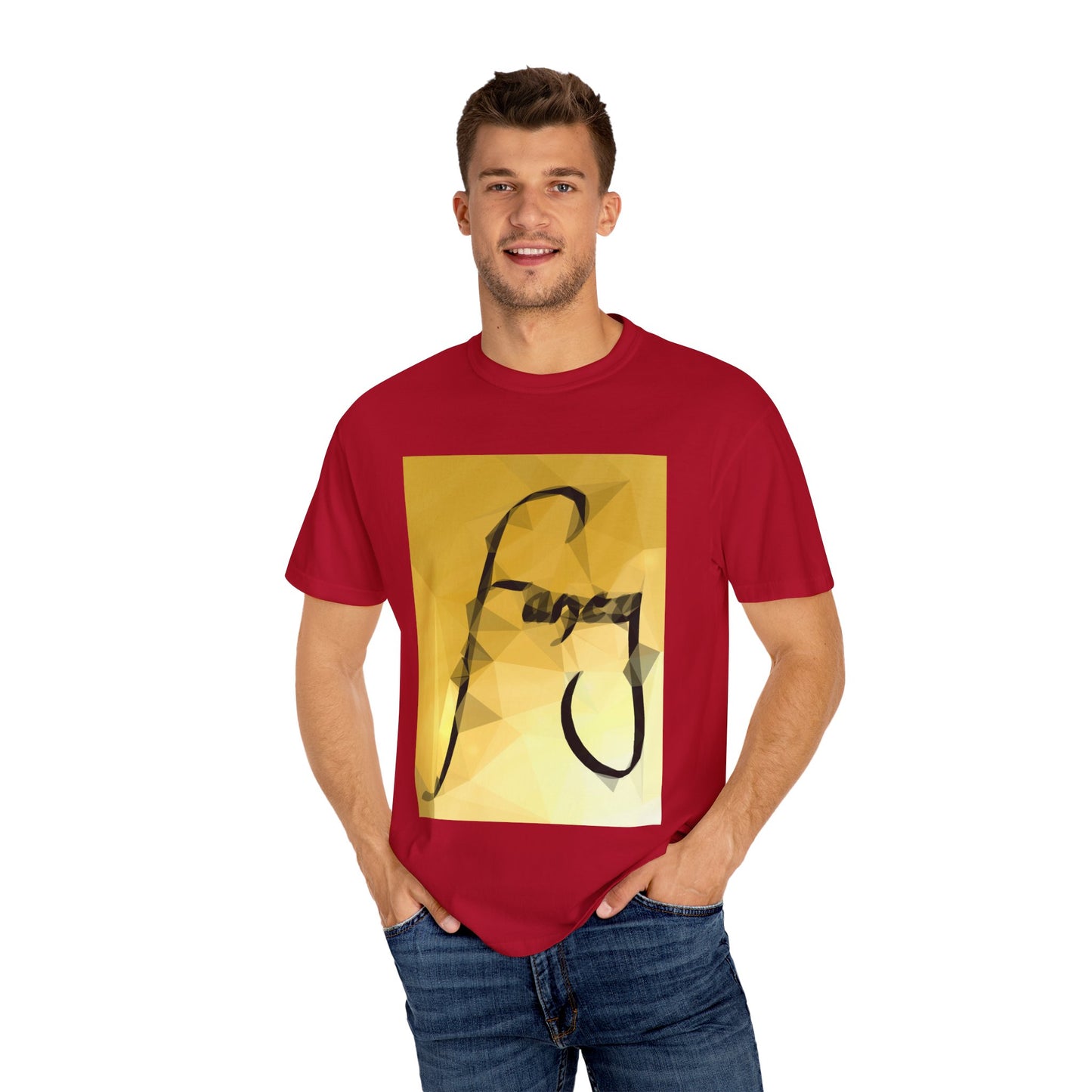 "Fancy" Unisex Garment-Dyed T-shirt