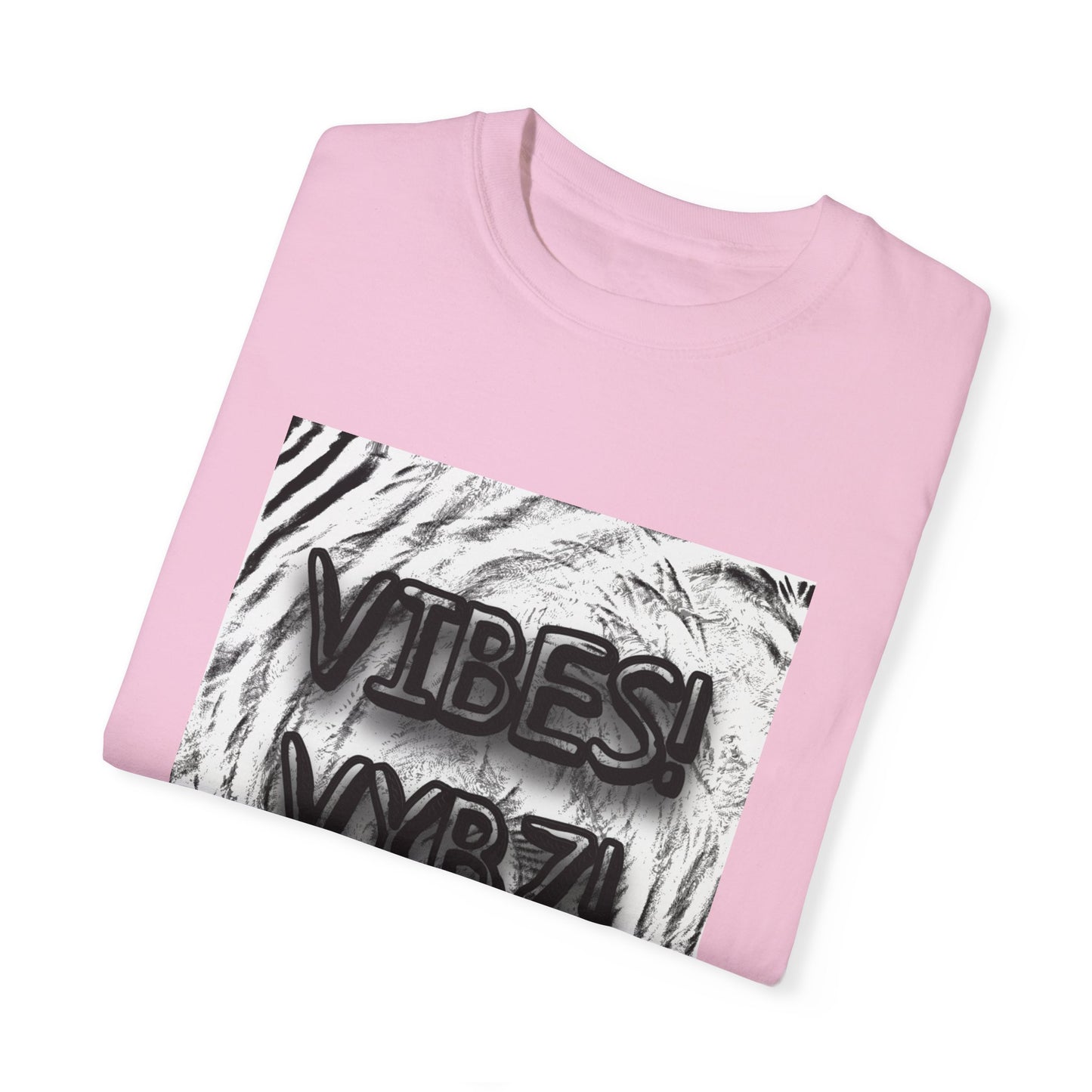 "Vibes" Unisex Garment-Dyed T-shirt