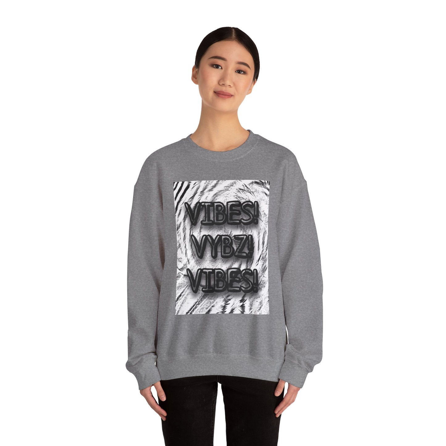 "Vibes" Unisex Heavy Blend™ Crewneck Sweatshirt