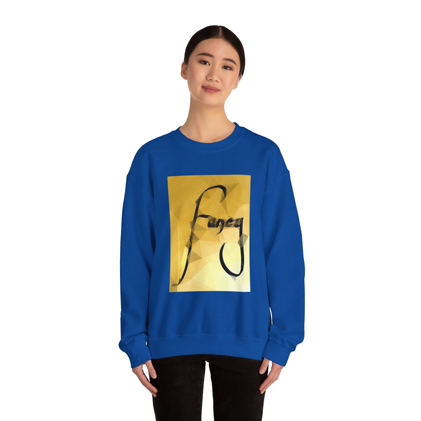 "Fancy" Unisex Heavy Blend™ Crewneck Sweatshirt