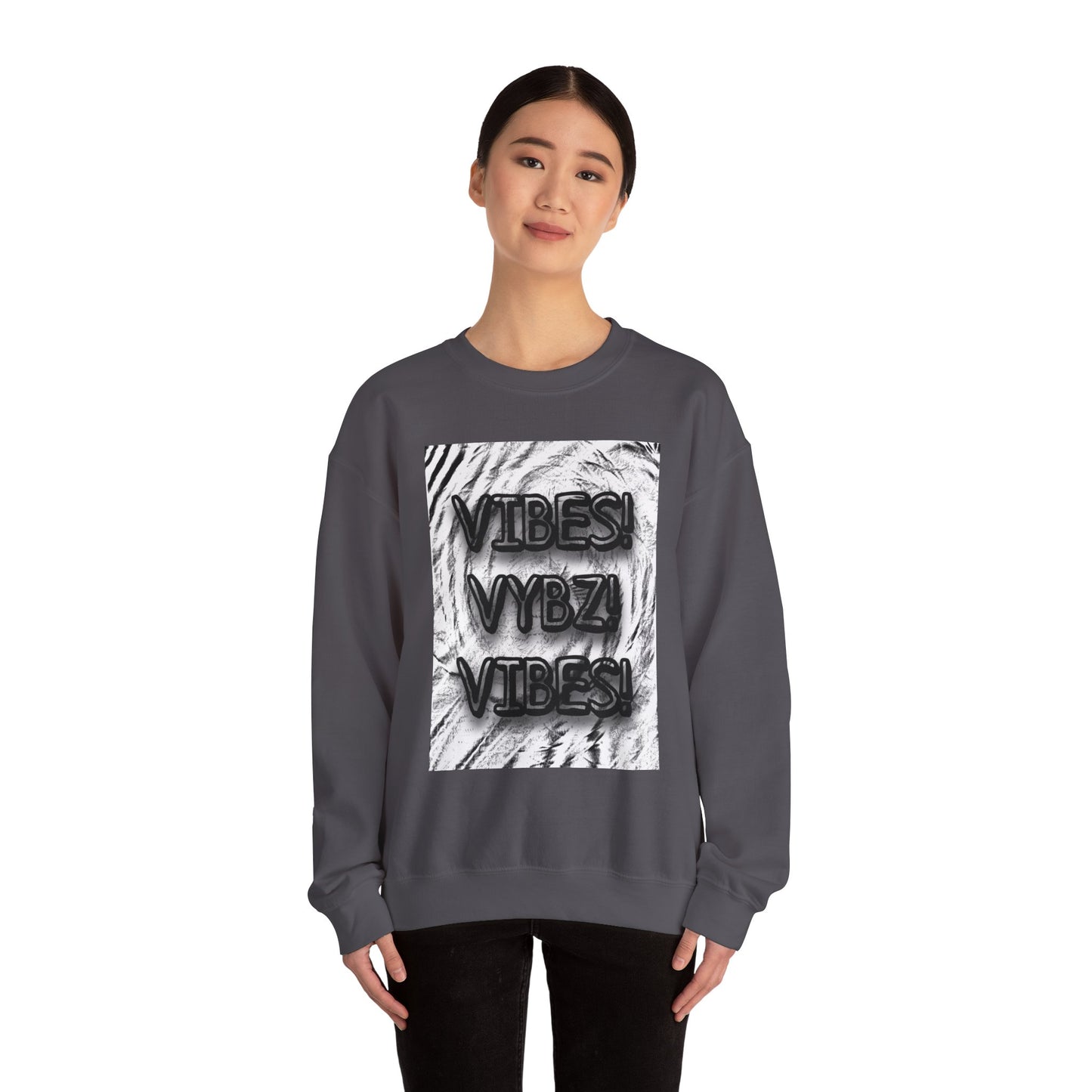 "Vibes" Unisex Heavy Blend™ Crewneck Sweatshirt