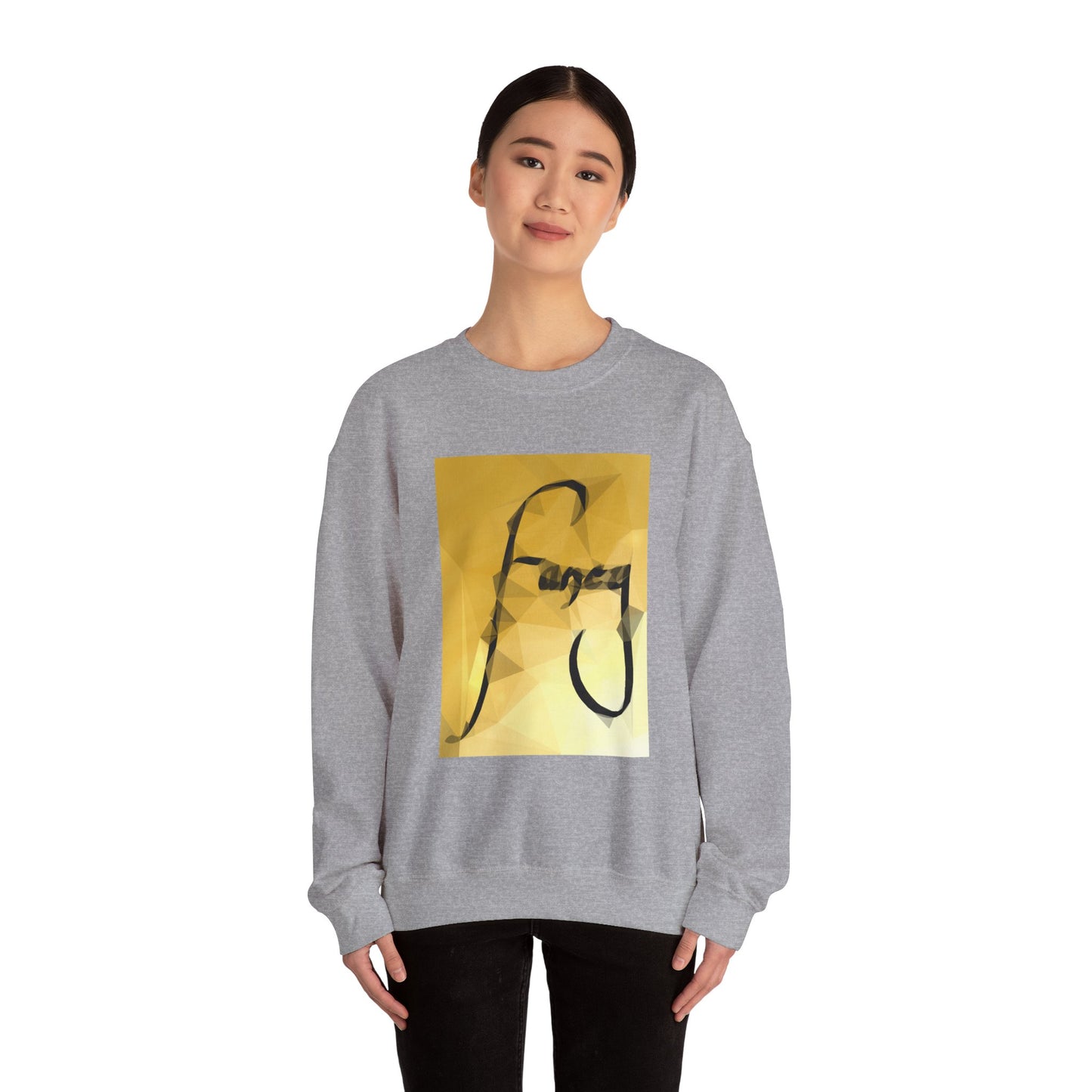 "Fancy" Unisex Heavy Blend™ Crewneck Sweatshirt