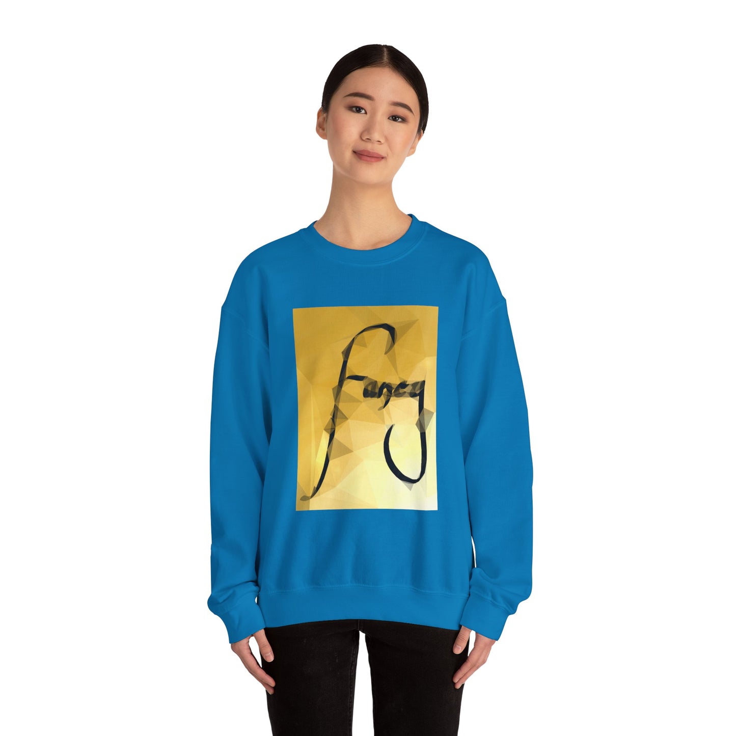 "Fancy" Unisex Heavy Blend™ Crewneck Sweatshirt