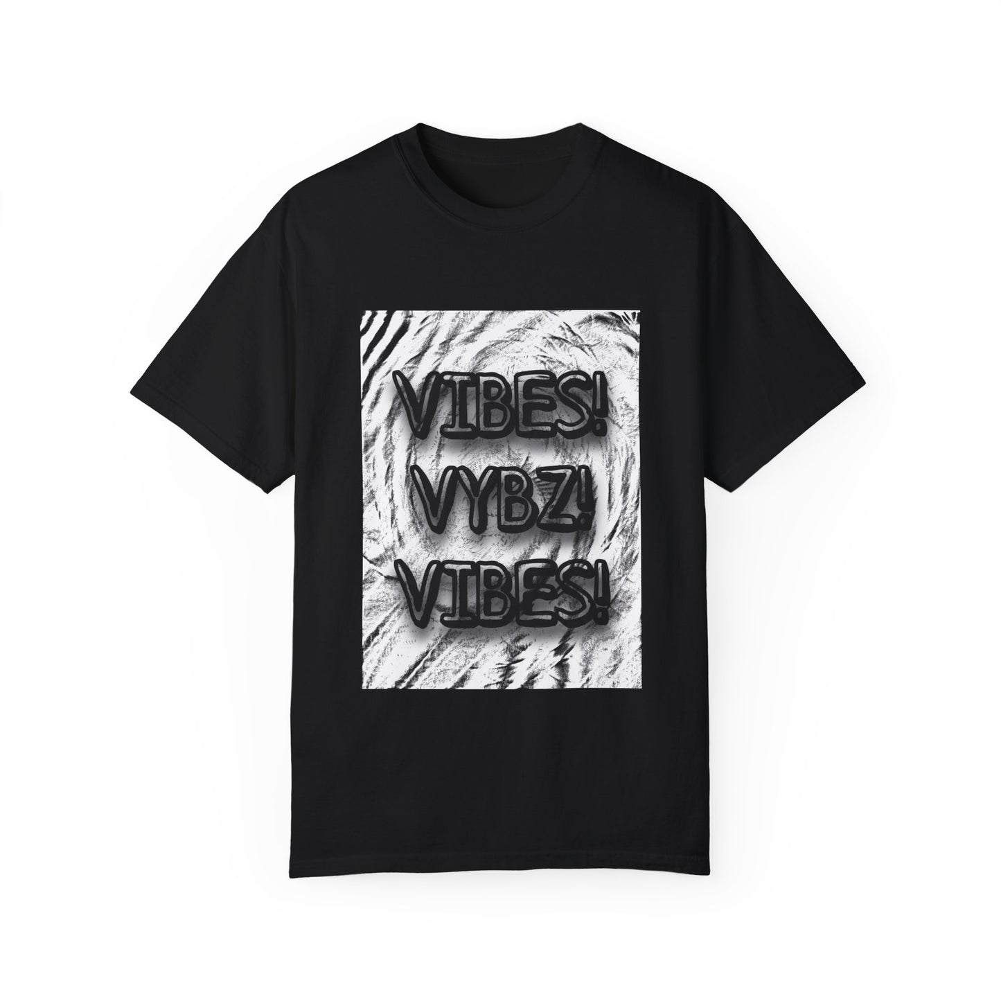 "Vibes" Unisex Garment-Dyed T-shirt