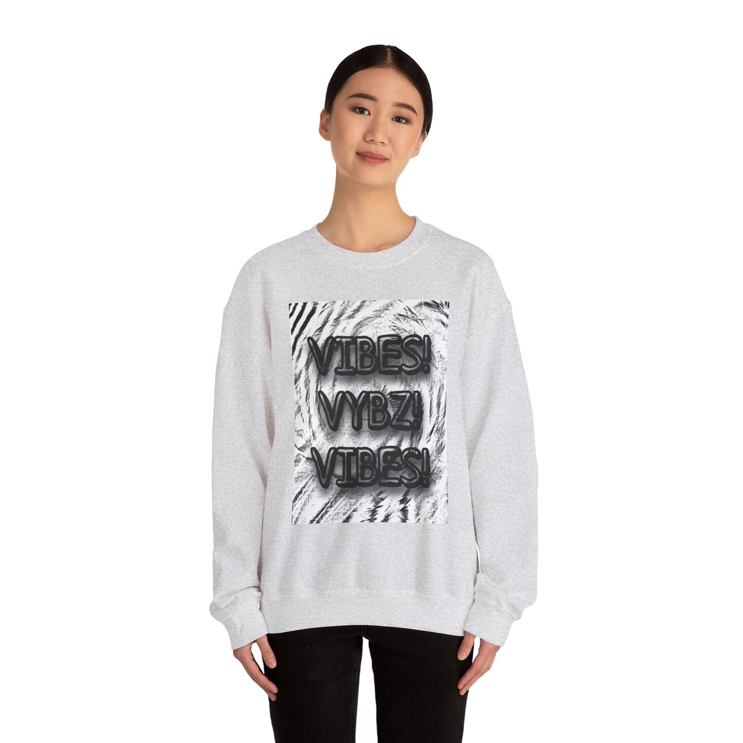 "Vibes" Unisex Heavy Blend™ Crewneck Sweatshirt