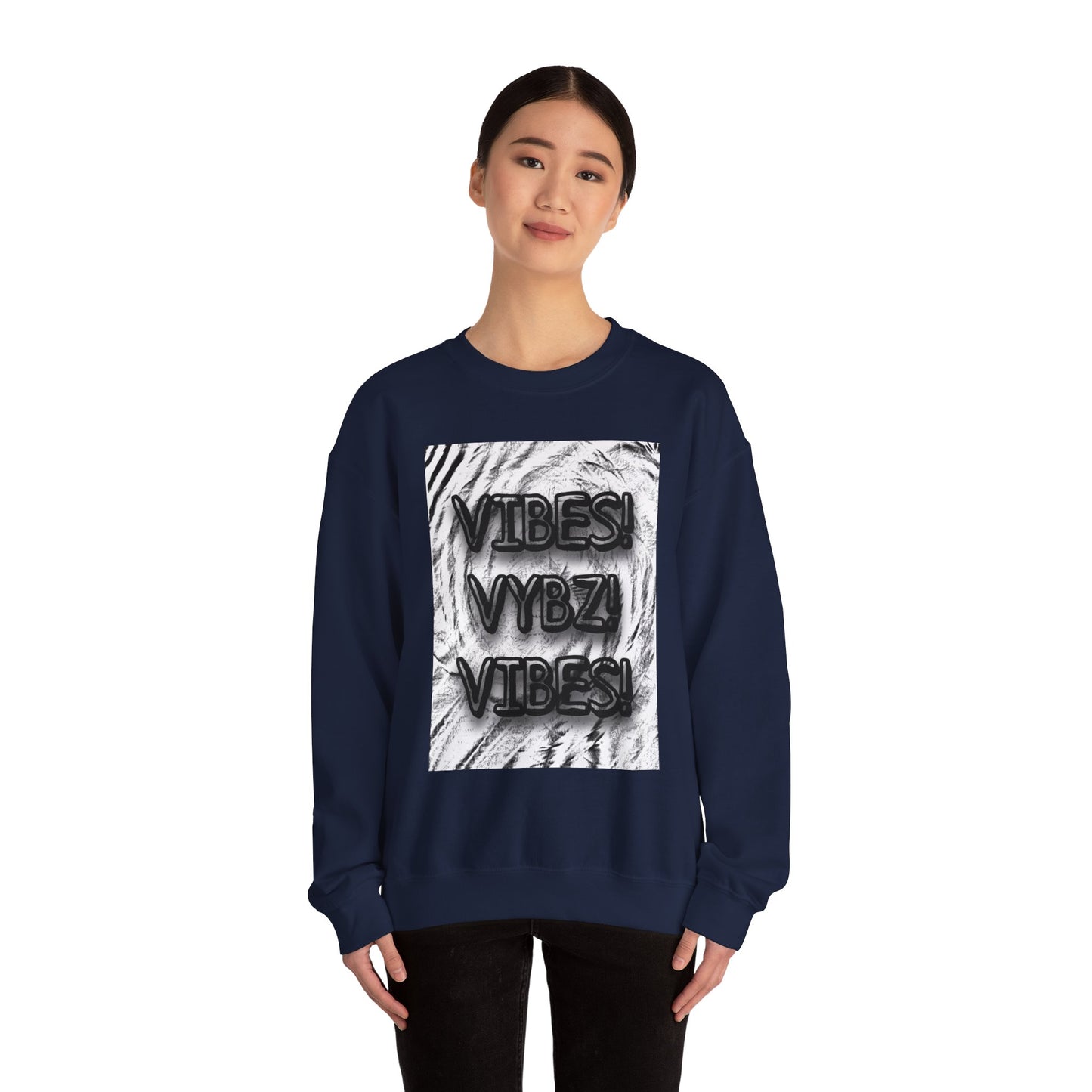 "Vibes" Unisex Heavy Blend™ Crewneck Sweatshirt