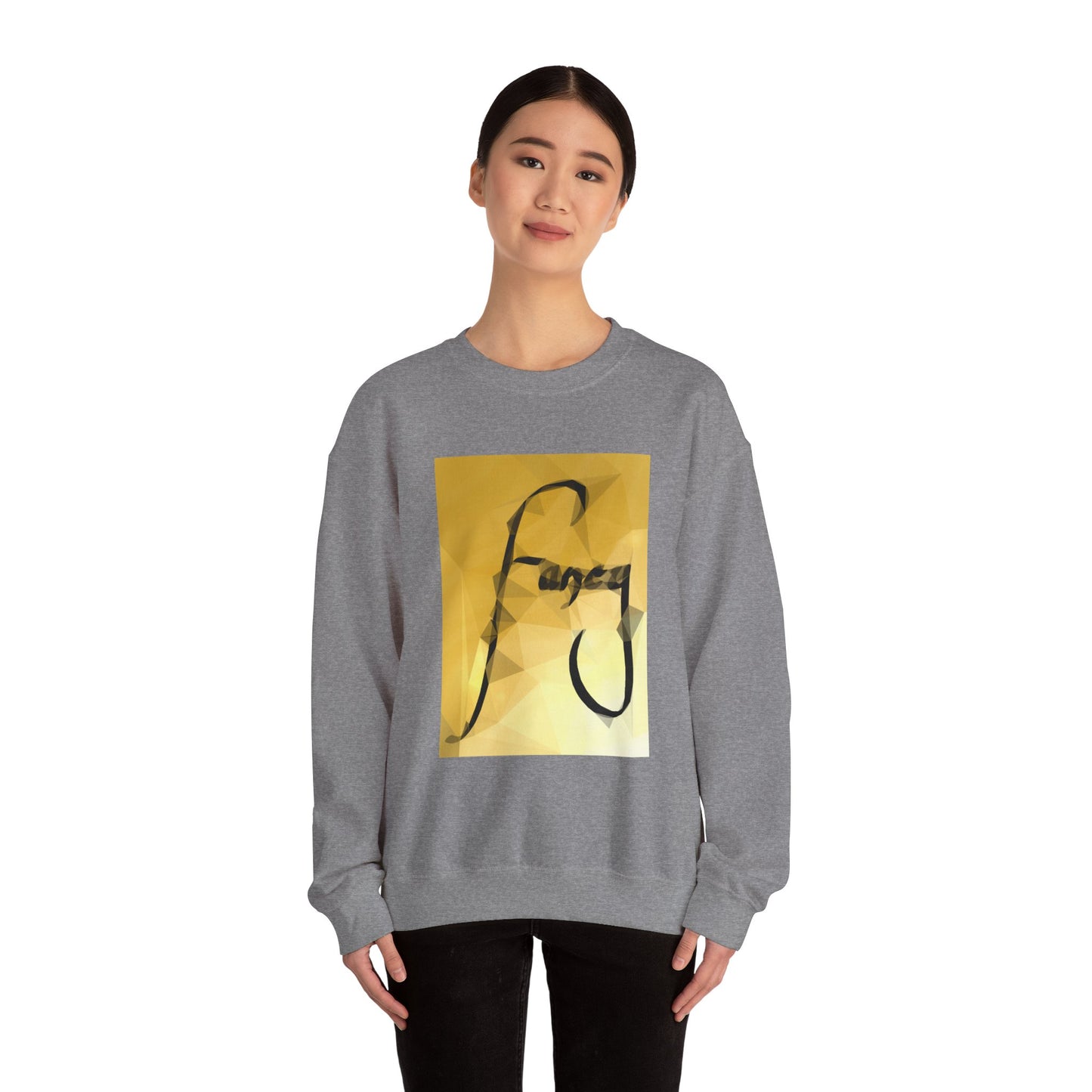 "Fancy" Unisex Heavy Blend™ Crewneck Sweatshirt