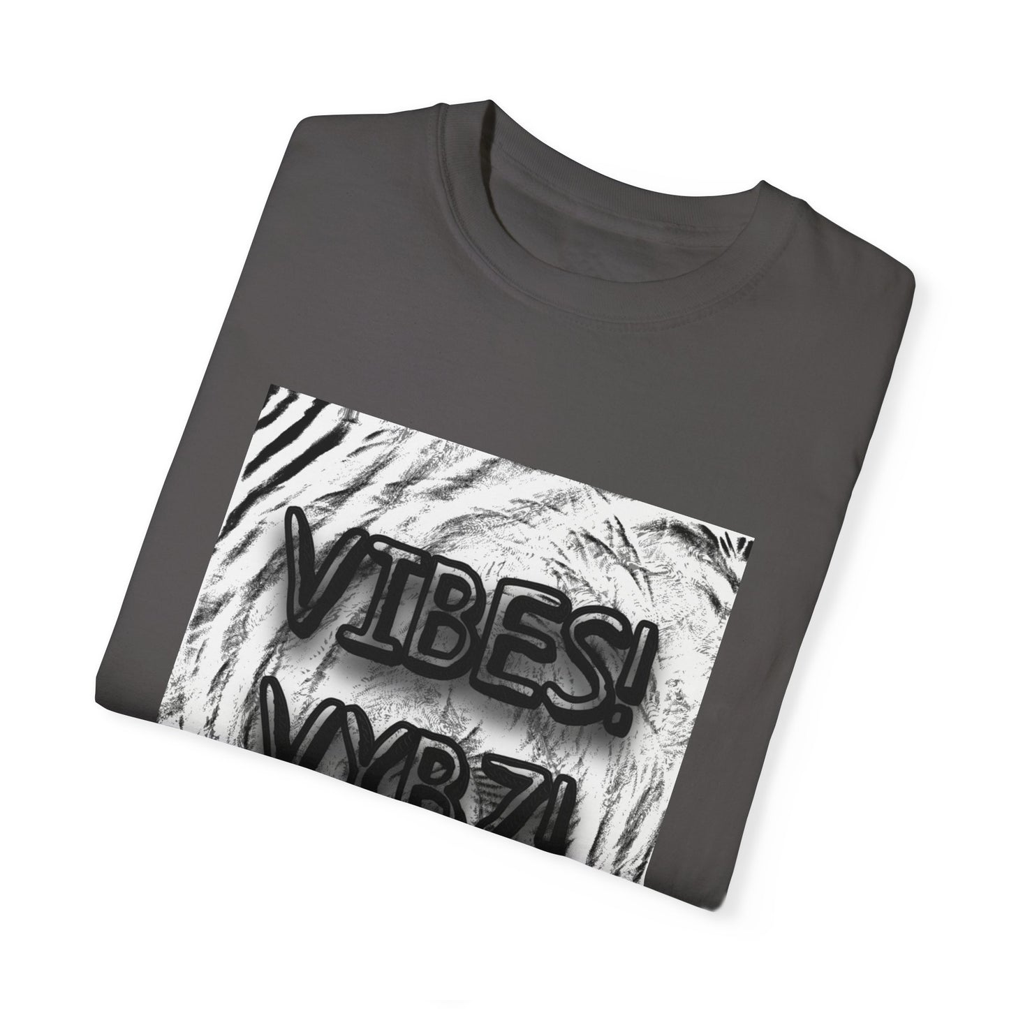 "Vibes" Unisex Garment-Dyed T-shirt