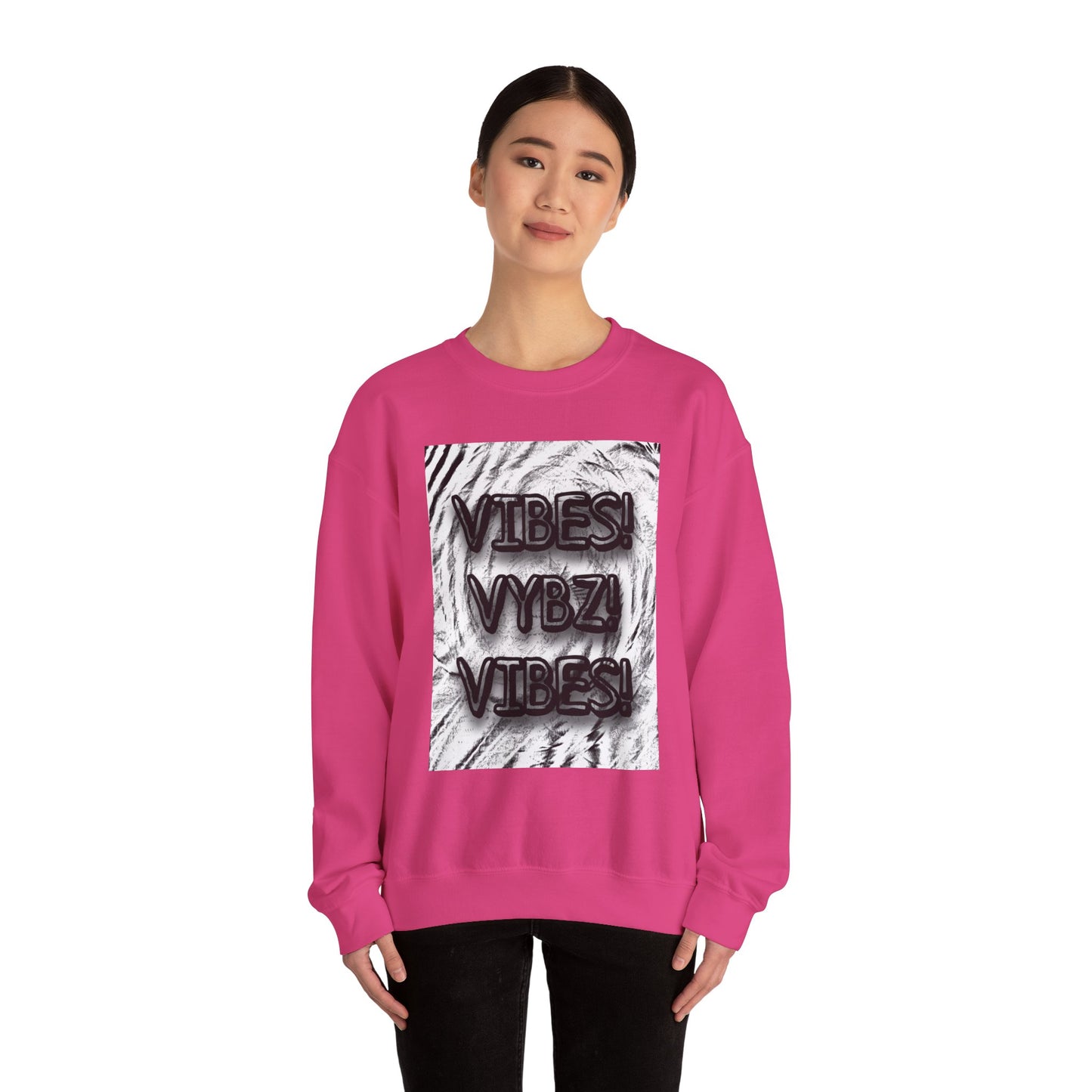 "Vibes" Unisex Heavy Blend™ Crewneck Sweatshirt